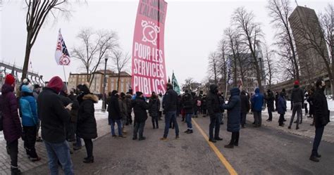 Quebec labour unions in health care, education vote 95 per cent for strike mandate